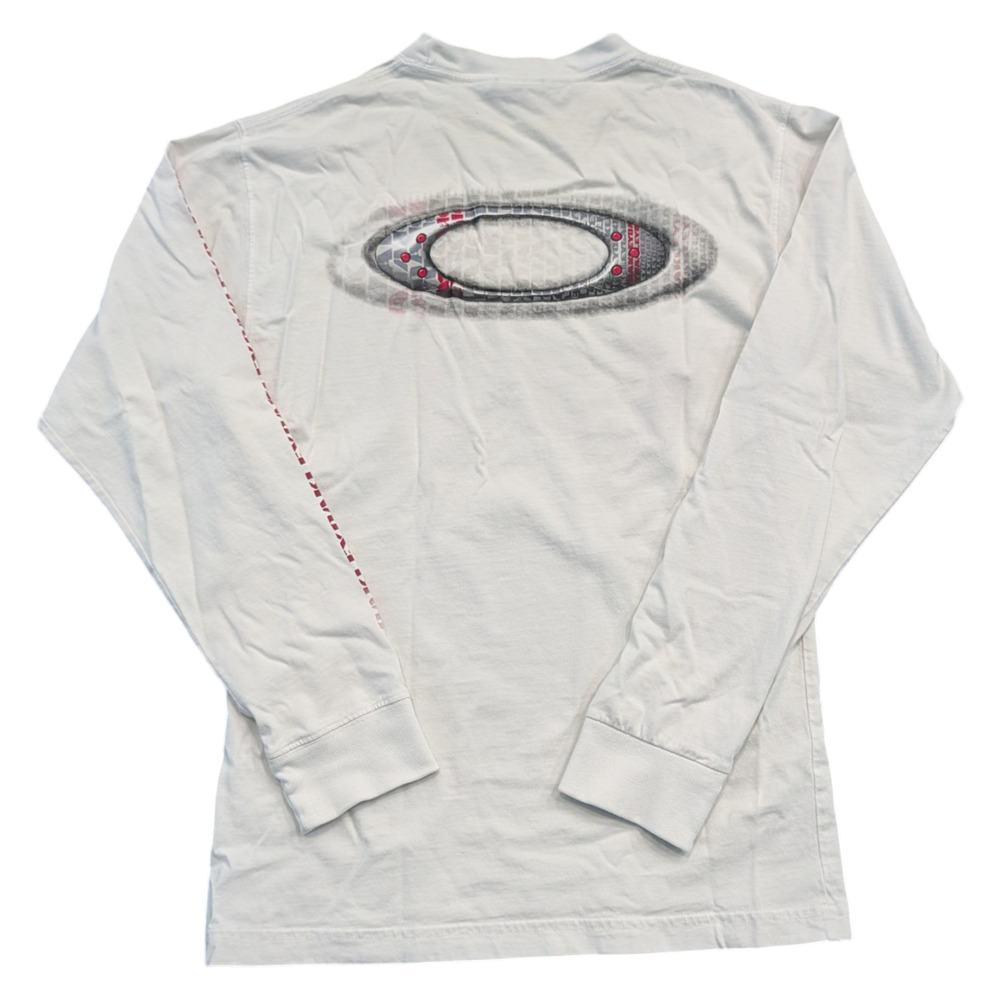 90s/Y2K Oakley Spell Out Longsleeve T shirt